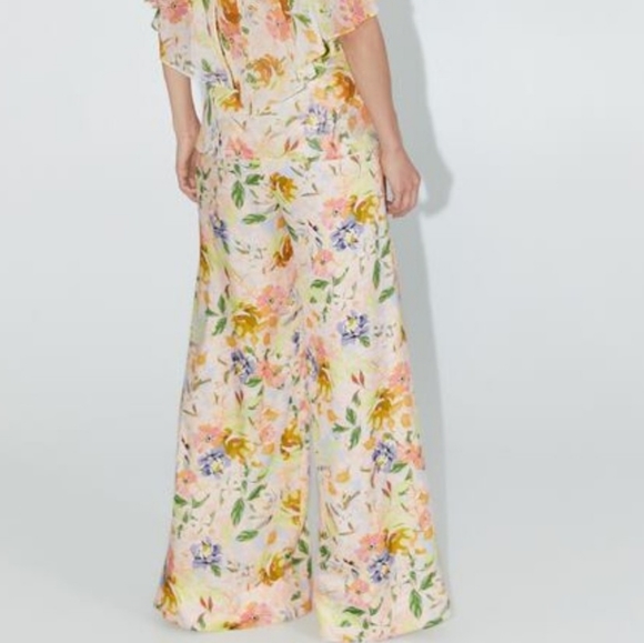 Zara floral pant - Picture 7 of 12